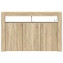 Mueble de Almacenamiento Roble Sonoma Madera contrachapada de , Aparadores - Ref: Foro24-3333878, Precio: 140,38 €, Descuento: %