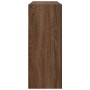 Aparador Roble Marrón Madera de Ingeniería 116 x 30 x 75 cm de , Aparadores - Ref: Foro24-3333882, Precio: 140,13 €, Descuent...