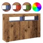Aparador Madera Vieja Madera Engineered 116 x 30 x 75 cm Aparador de , Aparadores - Ref: Foro24-3333883, Precio: 138,04 €, De...