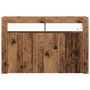Aparador Madera Vieja Madera Engineered 116 x 30 x 75 cm Aparador de , Aparadores - Ref: Foro24-3333883, Precio: 138,04 €, De...