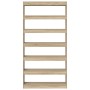 Estantería Sonoma Oak Madera elaborada 100 x 30 x 198 cm de , Librerías y estanterías - Ref: Foro24-3333926, Precio: 161,22 €...