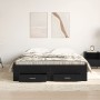 Cama con Cajones Negro Roble 135x190 cm Madera Engineered de , Camas y somieres - Ref: Foro24-3333977, Precio: 206,46 €, Desc...