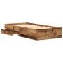 Estructura de Cama Madera Vieja 90x200 cm Madera Fabricada de , Camas y somieres - Ref: Foro24-3333987, Precio: 125,16 €, Des...
