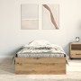 Estructura de Cama Artisan Roble 90x190 cm Madera Elaborada de , Camas y somieres - Ref: Foro24-3333991, Precio: 128,50 €, De...