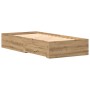 Estructura de Cama Artisan Roble 90x190 cm Madera Elaborada de , Camas y somieres - Ref: Foro24-3333991, Precio: 128,50 €, De...