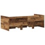 Cama Nido Rústica de Madera Vieja Madera Elaborada 90 x 200 cm de , Camas y somieres - Ref: Foro24-3333993, Precio: 204,68 €,...
