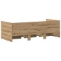 Cama Día Roble artesanal Madera elaborada 90 x 190 cm Duradera de , Camas y somieres - Ref: Foro24-3333997, Precio: 194,01 €,...
