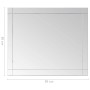 Espejo de pared vidrio 80x60 cm en Espejos | Comprar online en Foru.es