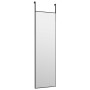 VidaXL Espejo de puerta cristal y aluminio negro 30x100 cm en Espejos | Comprar online en Foru.es