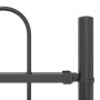 VidaXL Cercas de Jardín con Parte Superior Arqueada Gris 10,2x1 m Acero de , Paneles de vallas - Ref: Foro24-3334115, Precio:...