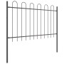 Cerca de Jardín con Arco Gris 10,2x0,8 m de Acero de , Paneles de vallas - Ref: Foro24-3334114, Precio: 278,71 €, Descuento: %