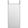 Espejo de puerta cristal y aluminio negro 40x80 cm en Espejos | Comprar online en Foru.es