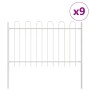 Cerca de jardín con arco blanco de 15,3 x 1 m de acero de , Paneles de vallas - Ref: Foro24-3334185, Precio: 443,86 €, Descue...