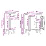Conjunto de Muebles de Baño de 2 Piezas de Madera Sólida de Pino de , Muebles de baño - Ref: Foro24-3334188, Precio: 149,76 €...