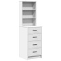 Conjunto de mesa de tocador de 2 piezas con LED de madera blanca de , Tocadores para dormitorios - Ref: Foro24-3334191, Preci...