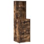 Set de Tocador de 2 Piezas con LED Madera de Roble Ahumado de , Tocadores para dormitorios - Ref: Foro24-3334195, Precio: 229...