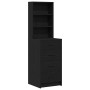 Set de tocador de 2 piezas con LED en madera negra de , Tocadores para dormitorios - Ref: Foro24-3334201, Precio: 190,66 €, D...