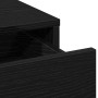 Set de tocador de 2 piezas con LED en madera negra de , Tocadores para dormitorios - Ref: Foro24-3334201, Precio: 190,66 €, D...