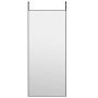 Espejo de puerta cristal y aluminio negro 40x100 cm en Espejos | Comprar online en Foru.es