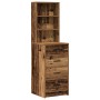 Juego de tocador de 2 piezas con LED de madera envejecida de , Tocadores para dormitorios - Ref: Foro24-3334207, Precio: 188,...
