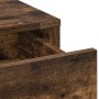Conjunto de tocador de 2 piezas con LED en madera de roble ahumado de , Tocadores para dormitorios - Ref: Foro24-3334240, Pre...