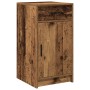 Juego de Tocador de 2 Piezas con LED en Acabado de Madera Vieja de , Tocadores para dormitorios - Ref: Foro24-3334243, Precio...