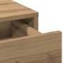 Set de Tocador de 2 Piezas con LED en Madera Elaborada de Roble Artesanal de , Tocadores para dormitorios - Ref: Foro24-33342...