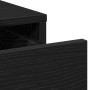 Juego de Tocador de 3 Piezas con LED Negro de Madera de , Tocadores para dormitorios - Ref: Foro24-3334246, Precio: 243,29 €,...