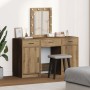 Conjunto de Tocador de 3 Piezas con LED de Madera de Roble Artisan de , Tocadores para dormitorios - Ref: Foro24-3334262, Pre...