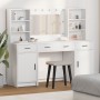 Juego de tocador de 3 piezas - Madera blanca ingeniería de , Tocadores para dormitorios - Ref: Foro24-3334281, Precio: 307,12...