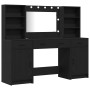 Conjunto de Tocador de 3 Piezas  Madera Elaborada Negra de , Tocadores para dormitorios - Ref: Foro24-3334282, Precio: 313,56...