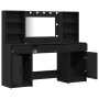 Conjunto de Tocador de 3 Piezas  Madera Elaborada Negra de , Tocadores para dormitorios - Ref: Foro24-3334282, Precio: 313,56...