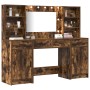 Conjunto de tocador de 3 piezas en madera de roble ahumado de , Tocadores para dormitorios - Ref: Foro24-3334285, Precio: 262...