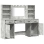 Conjunto de Tocador de 3 Piezas en Gris Concreto de Madera Engineered de , Tocadores para dormitorios - Ref: Foro24-3334284, ...