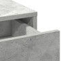 Conjunto de Tocador de 3 Piezas en Gris Concreto de Madera Engineered de , Tocadores para dormitorios - Ref: Foro24-3334284, ...