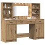 Set de Tocador de 3 Piezas en Madera Ingeniera de Roble Artisan de , Tocadores para dormitorios - Ref: Foro24-3334289, Precio...