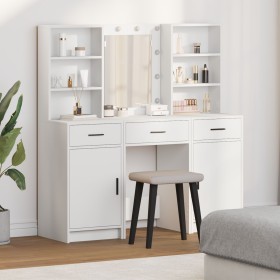 Conjunto de Tocador de 3 Piezas en MDF Blanco de , Tocadores para dormitorios - Ref: Foro24-3334290, Precio: 264,83 €, Descue...