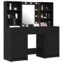 Set de Tocador de 3 Piezas de Madera Engineered Negra de , Tocadores para dormitorios - Ref: Foro24-3334291, Precio: 271,91 €...