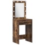 Conjunto de Mesas de Tocador de 3 Piezas Roble Ahumado Madera de Alta Calidad de , Tocadores para dormitorios - Ref: Foro24-3...