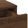 Conjunto de tocador de 3 piezas en madera de roble marrón de , Tocadores para dormitorios - Ref: Foro24-3334296, Precio: 242,...