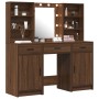 Conjunto de Mesa de Tocador Set de 3 Madera Vieja Madera Elaborada de , Tocadores para dormitorios - Ref: Foro24-3334297, Pre...