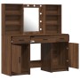 Conjunto de Mesa de Tocador Set de 3 Madera Vieja Madera Elaborada de , Tocadores para dormitorios - Ref: Foro24-3334297, Pre...