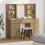 Conjunto de Tocador de 3 Piezas - Madera de Roble Artesanal de , Tocadores para dormitorios - Ref: Foro24-3334298, Precio: 23...