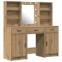 Conjunto de Tocador de 3 Piezas - Madera de Roble Artesanal de , Tocadores para dormitorios - Ref: Foro24-3334298, Precio: 23...