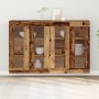 Gabinetes Montados en la Pared 2 pcs Madera Vieja 69.5x34x90 cm Madera Ingienerizada de , Aparadores - Ref: Foro24-3334299, P...