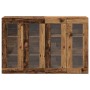 Gabinetes Montados en la Pared 2 pcs Madera Vieja 69.5x34x90 cm Madera Ingienerizada de , Aparadores - Ref: Foro24-3334299, P...