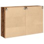 Gabinetes Montados en la Pared 2 pcs Madera Vieja 69.5x34x90 cm Madera Ingienerizada de , Aparadores - Ref: Foro24-3334299, P...