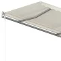 Toldo manual retráctil con postes crema 4x3,5 m de vidaXL, Toldos - Ref: Foro24-3070017, Precio: 444,31 €, Descuento: %