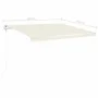 Toldo manual retráctil con postes crema 4x3,5 m de vidaXL, Toldos - Ref: Foro24-3070017, Precio: 444,31 €, Descuento: %