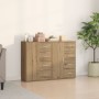 Buffet Set de 2 Roble artesanal MDF, Tablero de partículas Grande de , Aparadores - Ref: Foro24-3334312, Precio: 184,89 €, De...